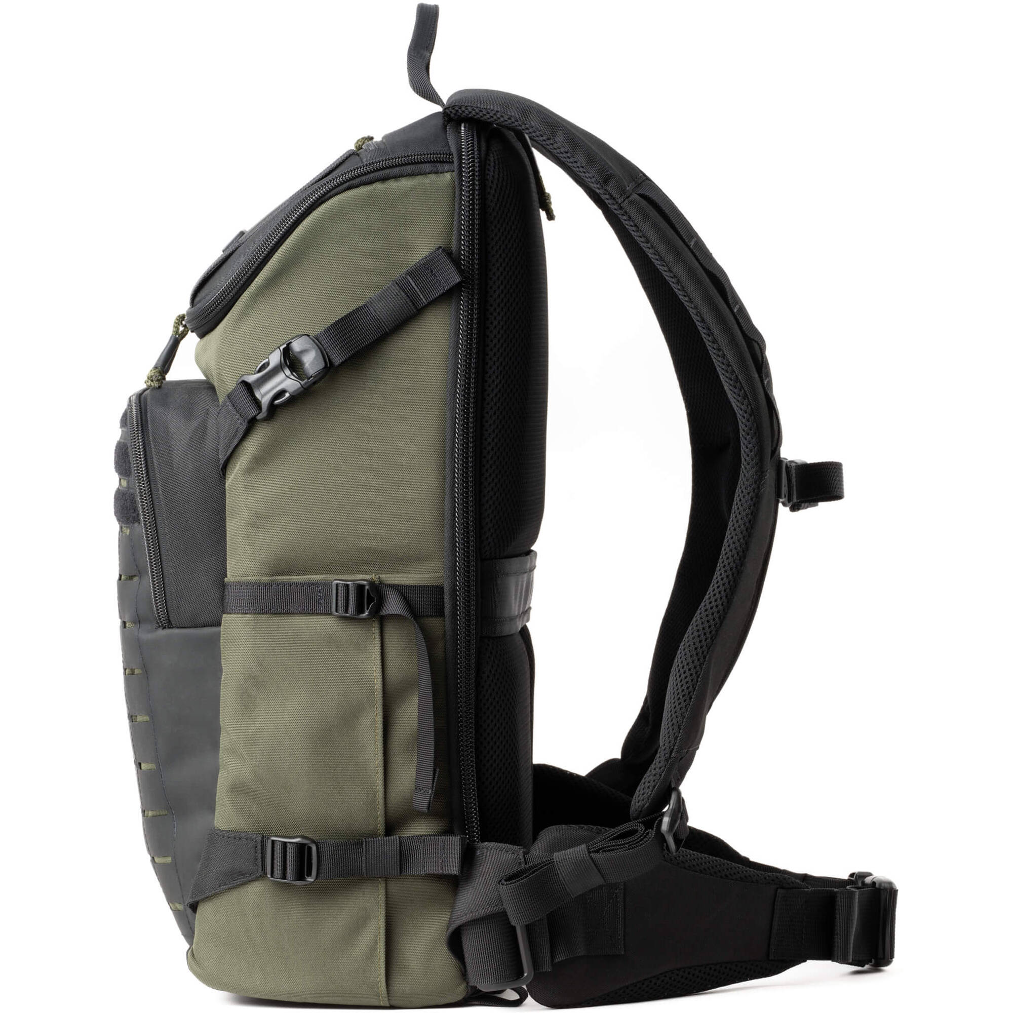 DarkLight Tactical Camera Backpack with multiple compartments for cameras and lenses