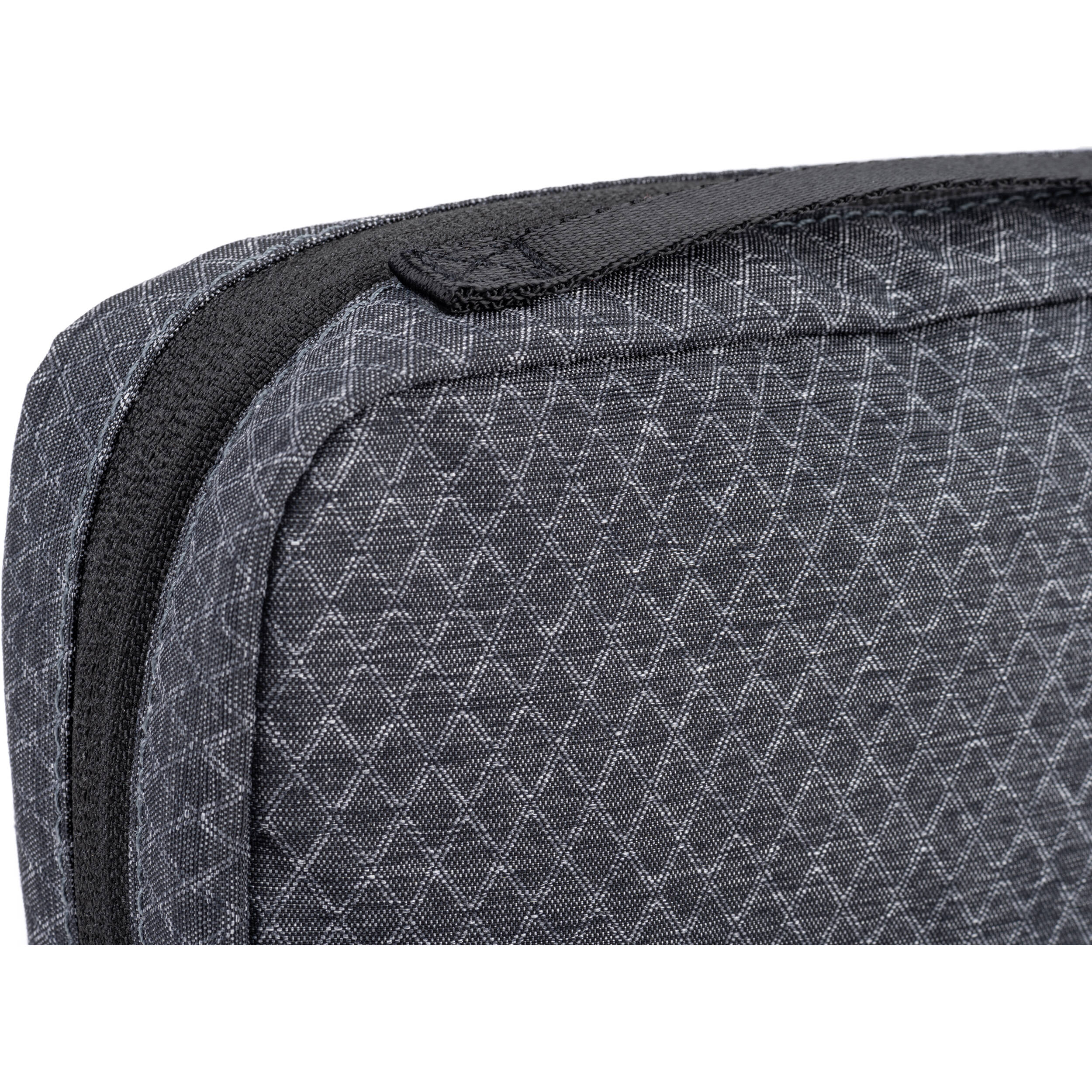 Think Tank EDC Pouch with pockets, zippered compartment, water-repellent coating, and open-flat design for easy access.