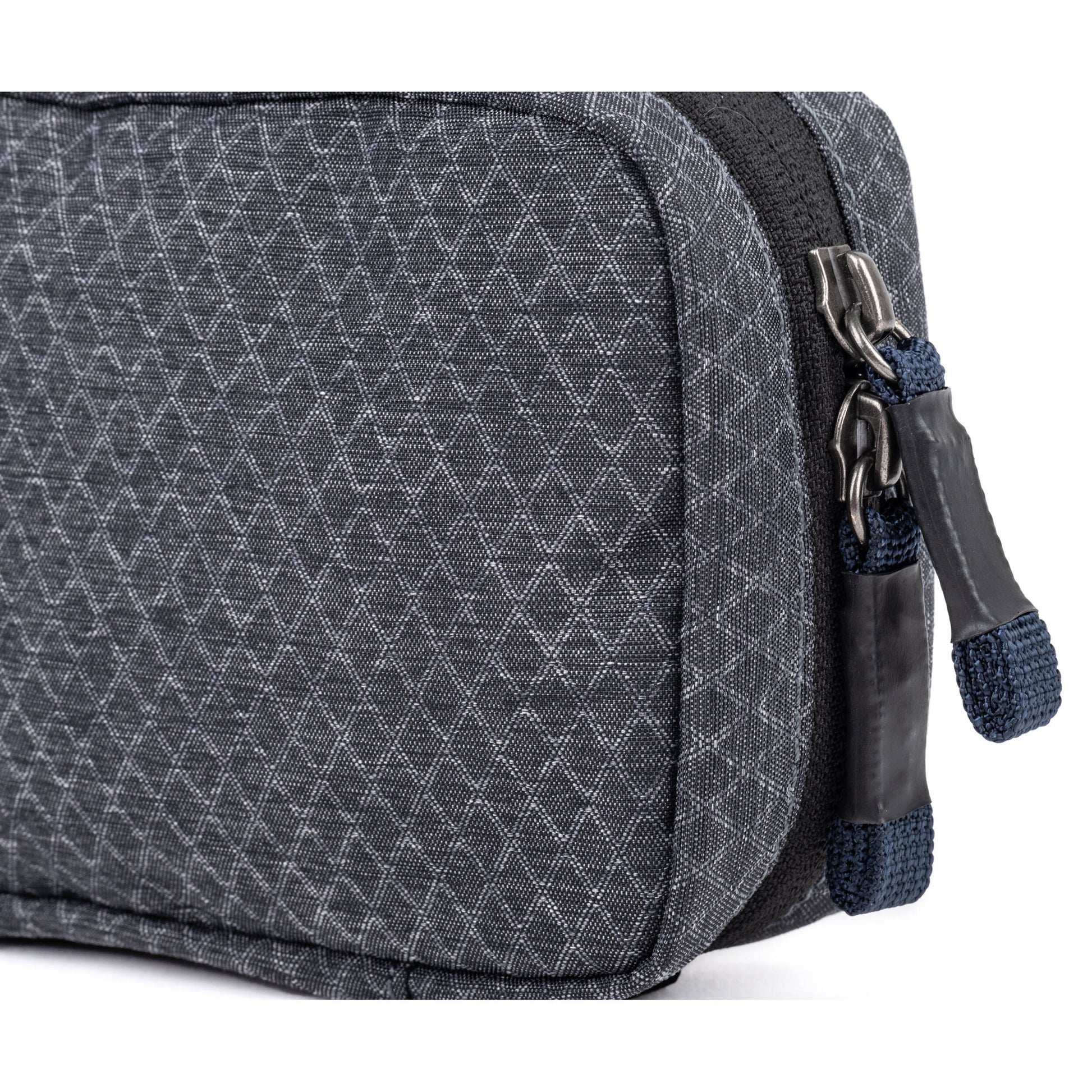 Think Tank EDC Pouch with pockets, zippered compartment, water-repellent coating, and open-flat design for easy access.