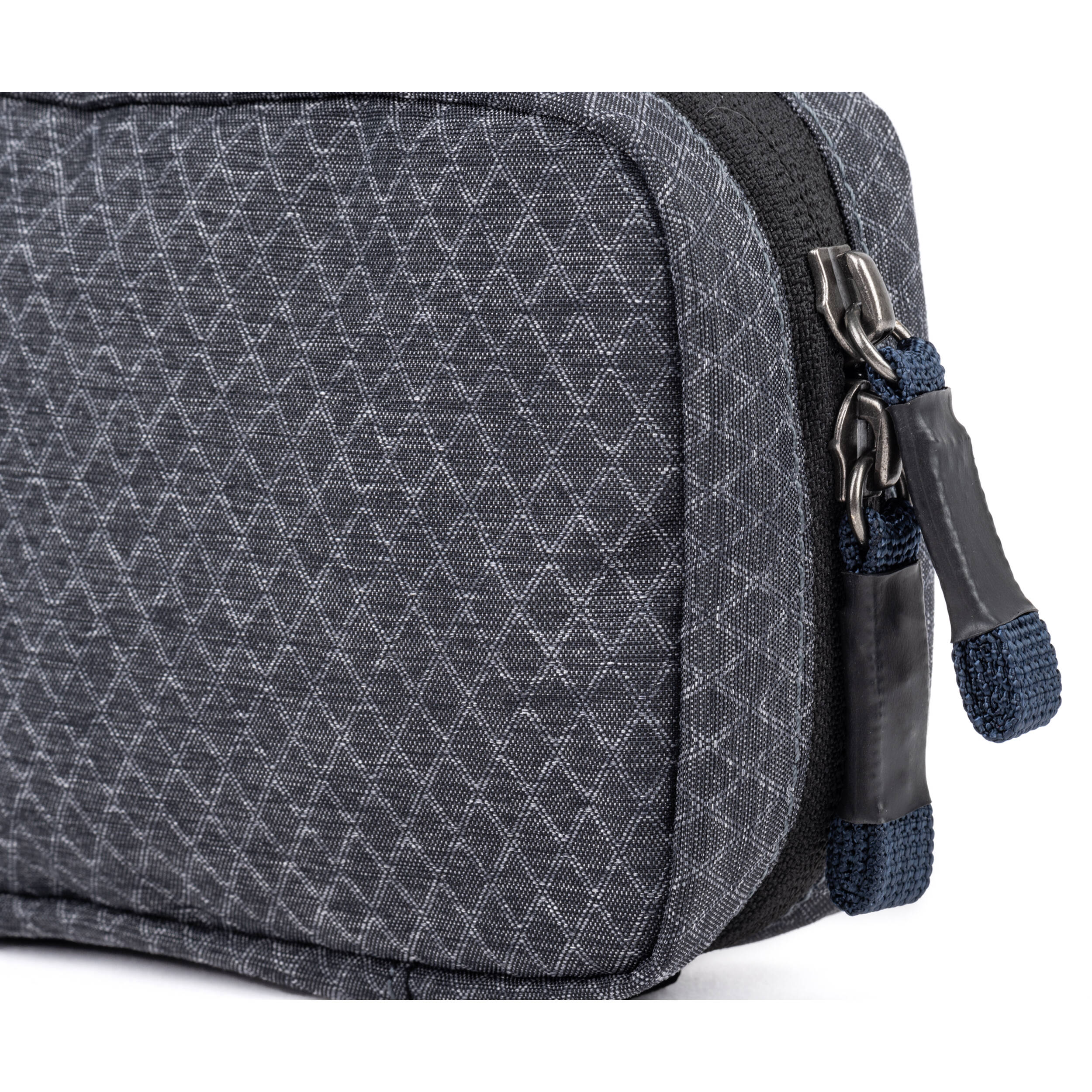 Think Tank EDC Pouch with pockets, zippered compartment, water-repellent coating, and open-flat design for easy access.