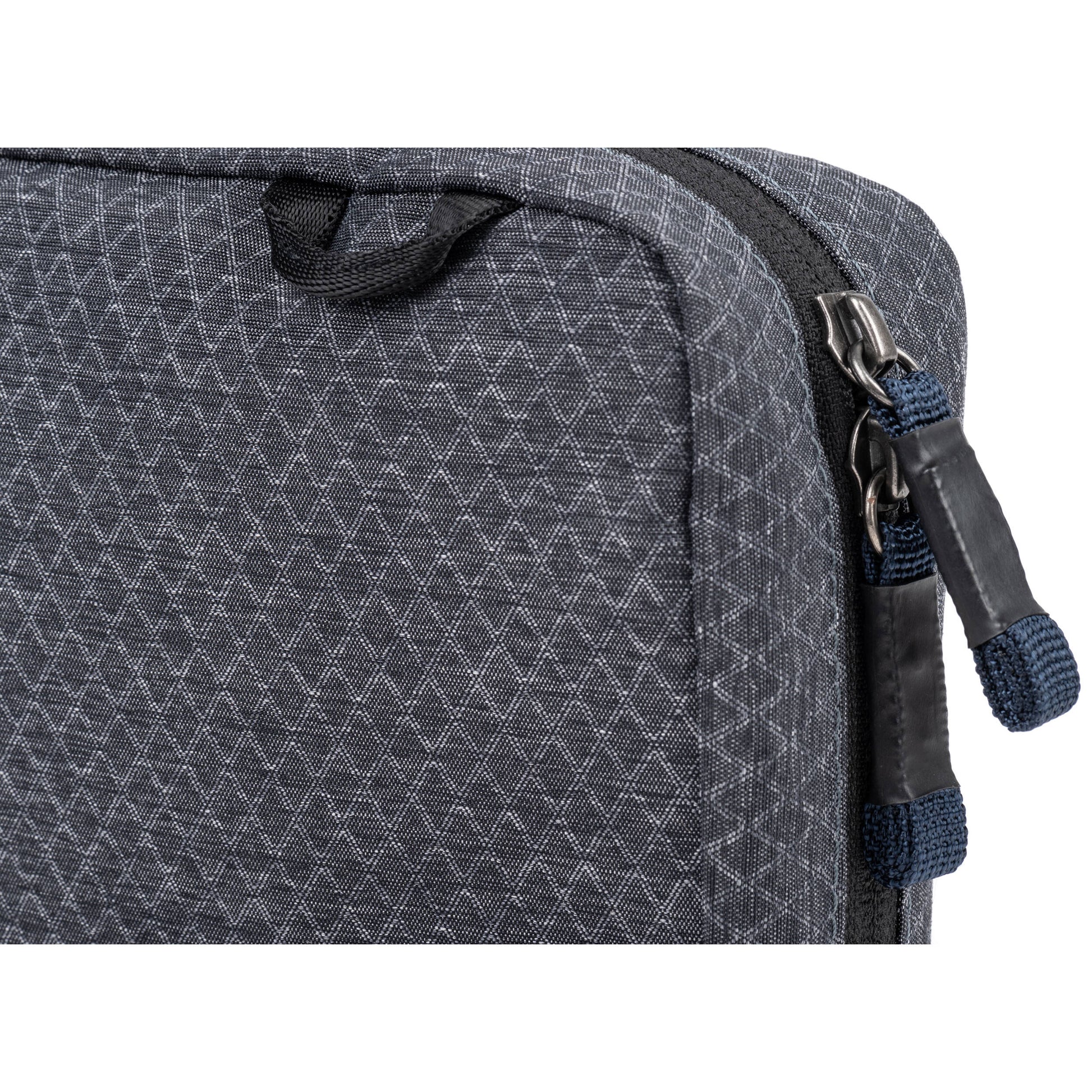 Think Tank EDC Pouch with pockets, zippered compartment, water-repellent coating, and open-flat design for easy access.