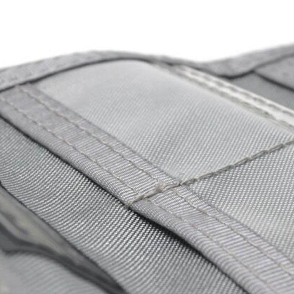 Think Tank Memory Card Wallet CF6 (Black) holds up to 6 CF cards, made of water-resistant nylon with clear pockets and secure velcro closure.