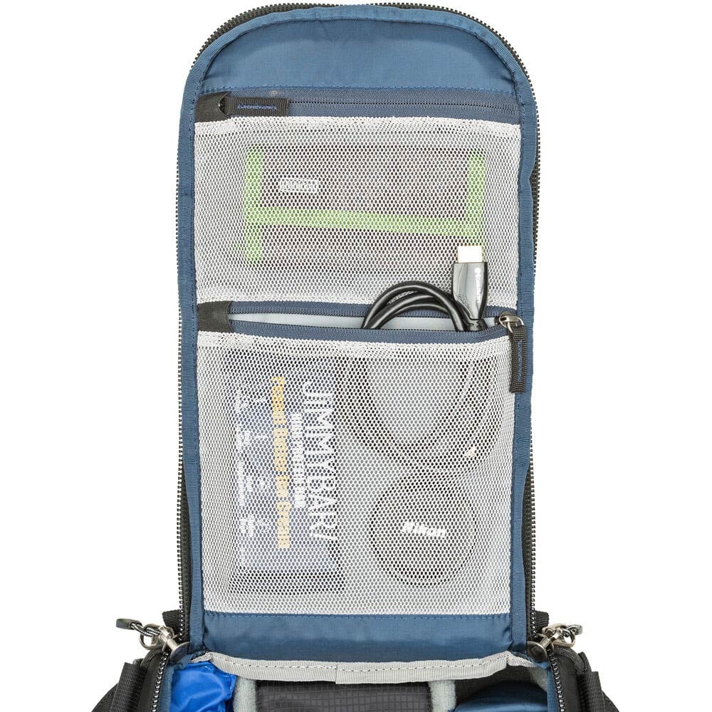 Think Tank Photo BackStory 13 Camera Backpack with padded compartments for DSLR/mirrorless cameras, laptop, tablet, and accessories.