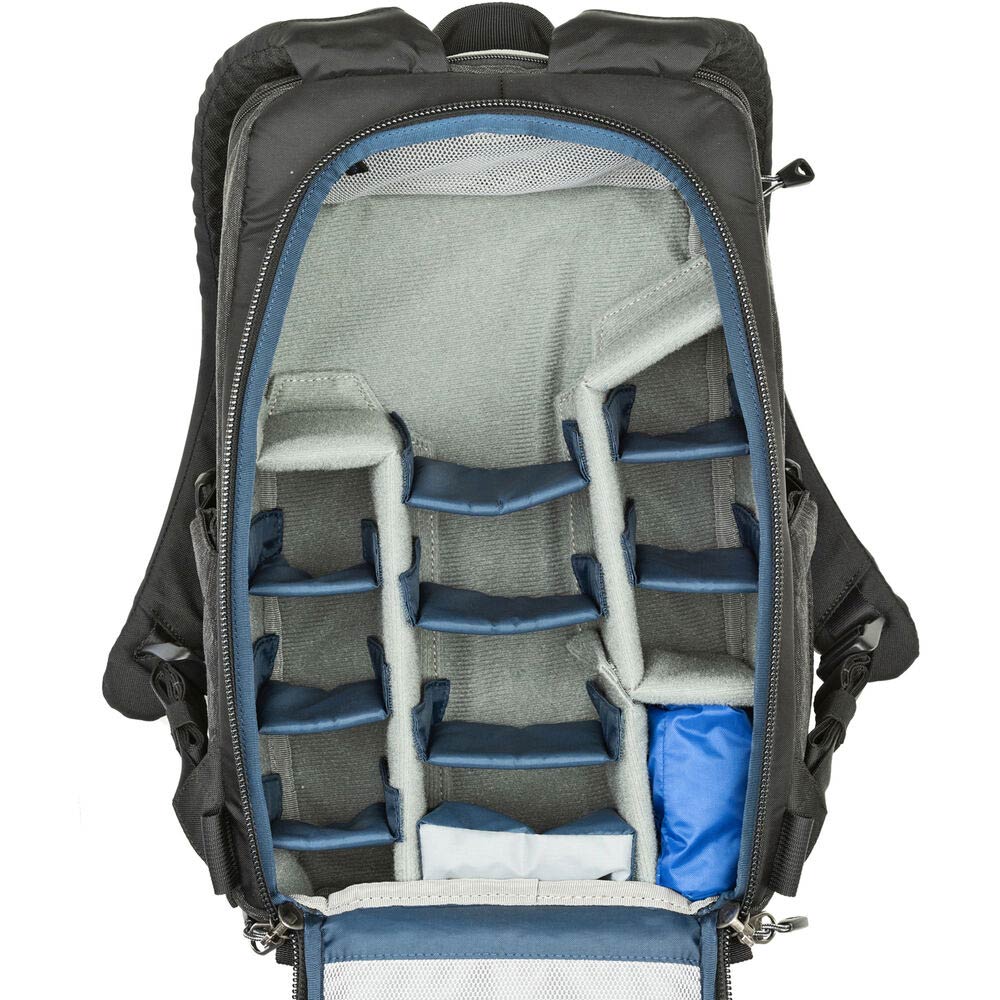 Think Tank Photo BackStory 13 Camera Backpack with padded compartments for DSLR/mirrorless cameras, laptop, tablet, and accessories.
