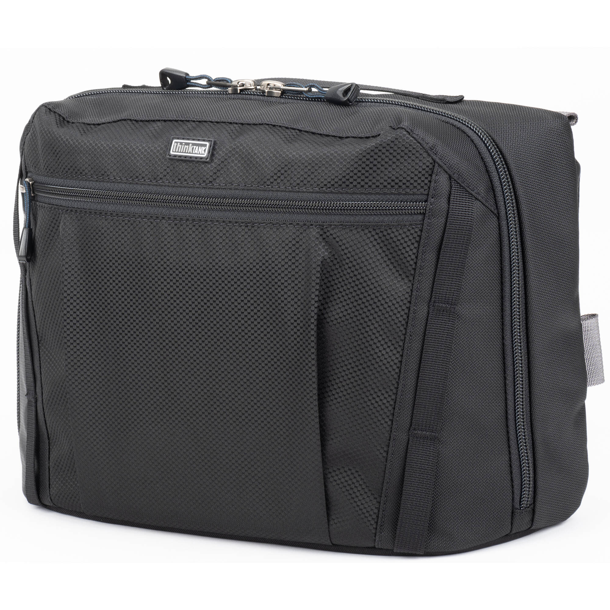 Think Tank PressPass 20 camera bag with padded interior.