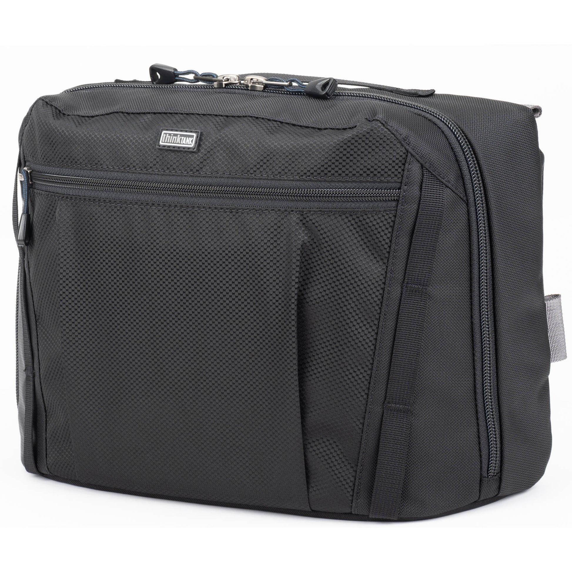 Think Tank PressPass 20 camera bag with padded interior.