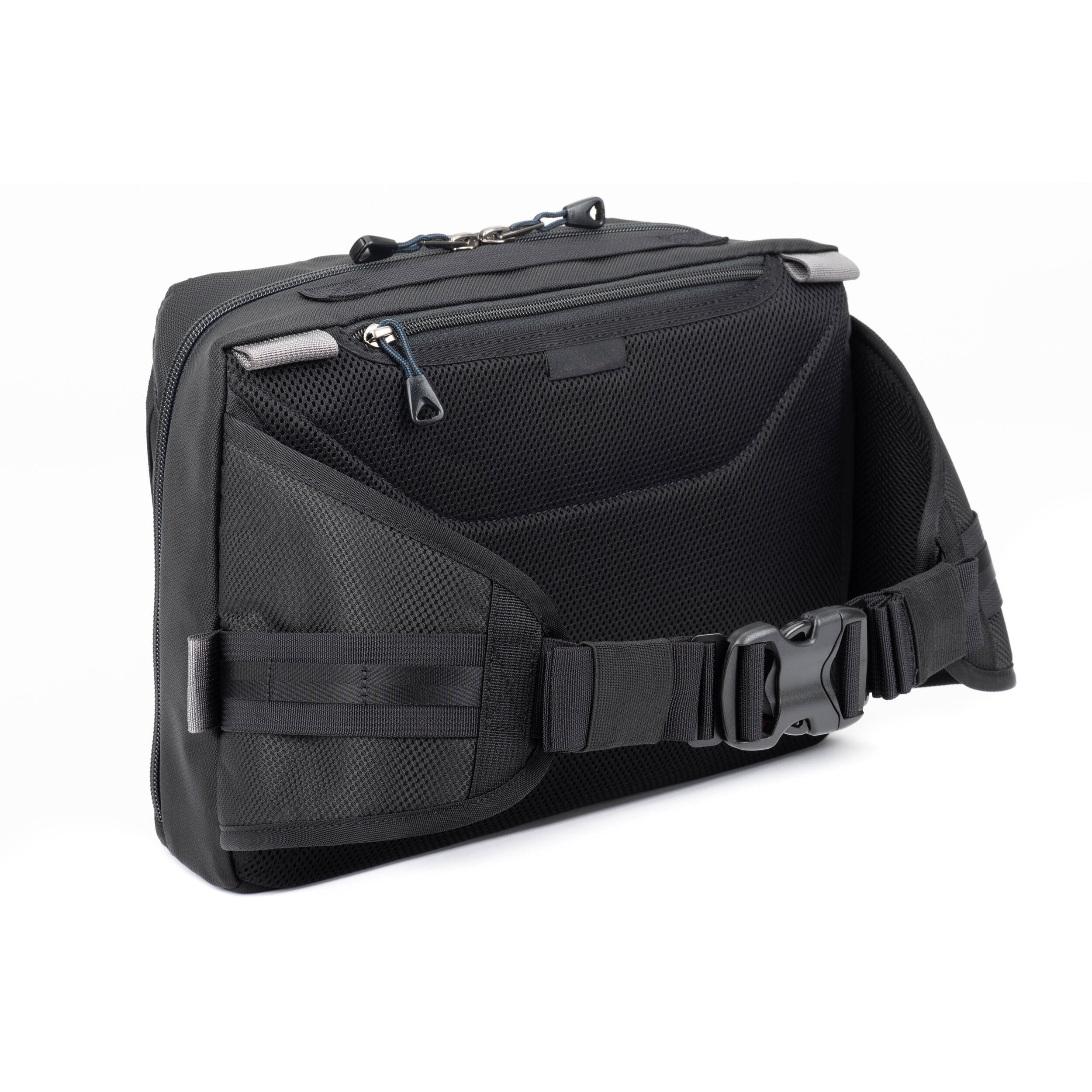 Think Tank PressPass 20 camera bag with padded interior.