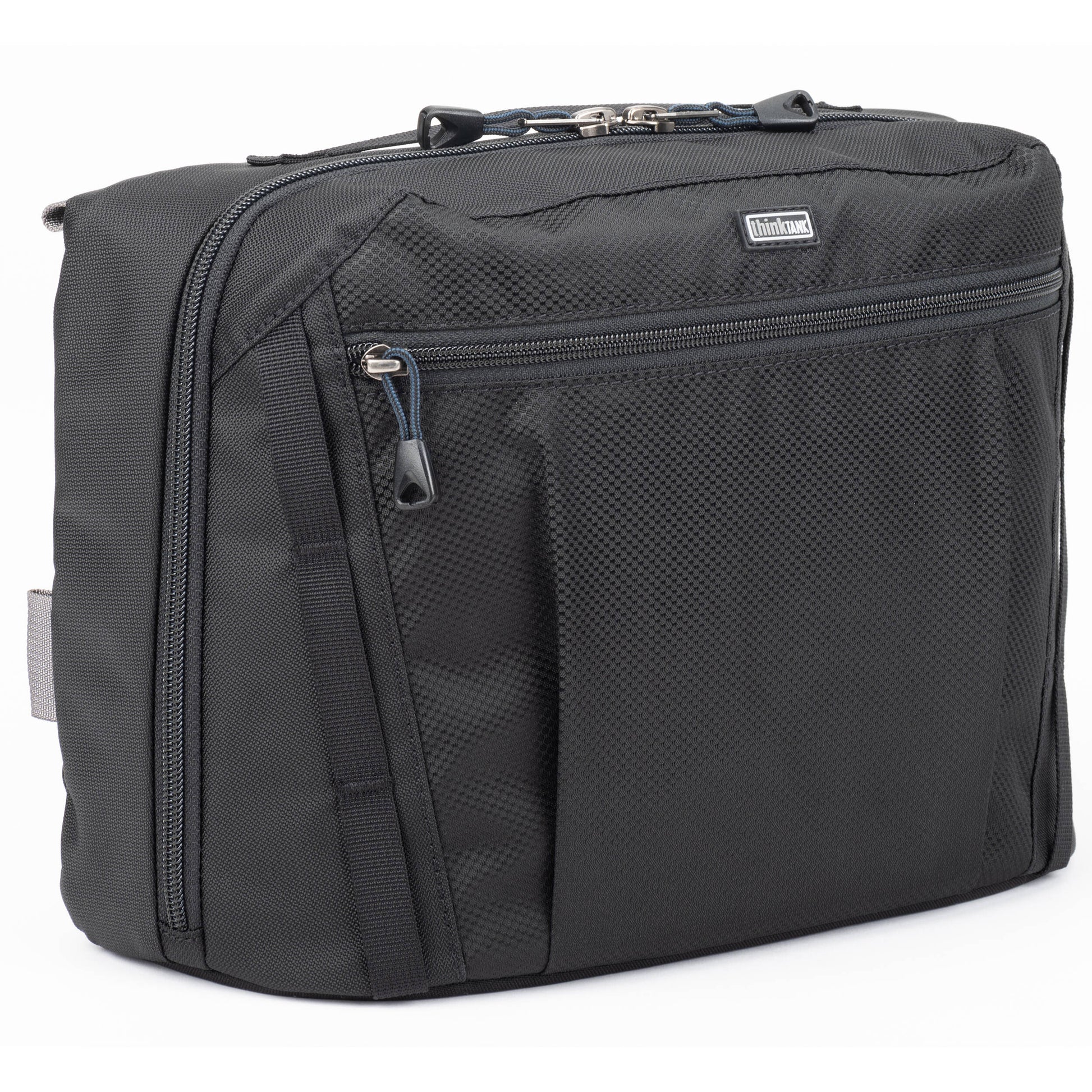 Think Tank PressPass 20 camera bag with padded interior.