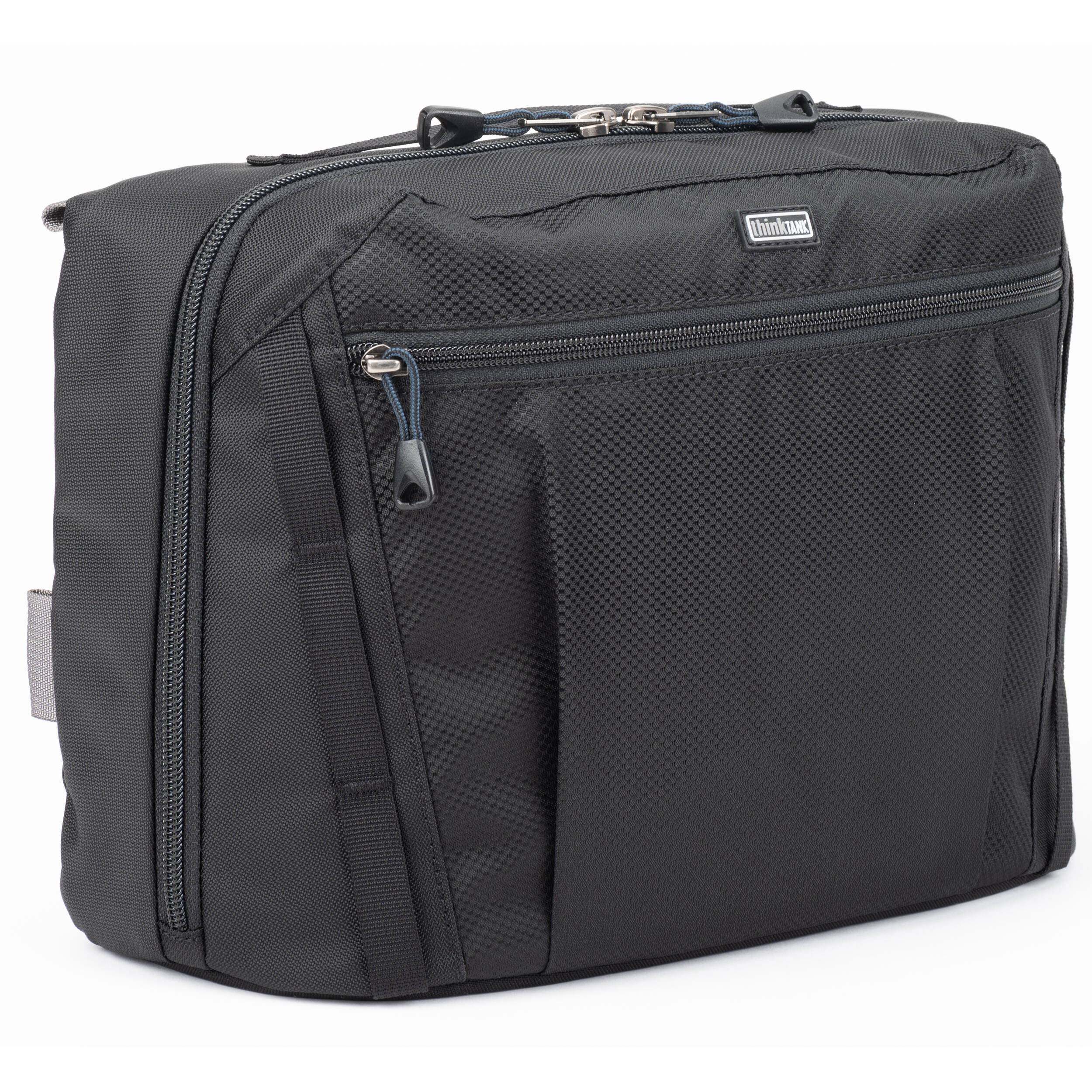 Think Tank PressPass 20 camera bag with padded interior.