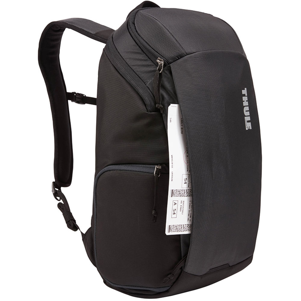 Thule camera backpack with padded compartments, adjustable dividers, and ergonomic straps