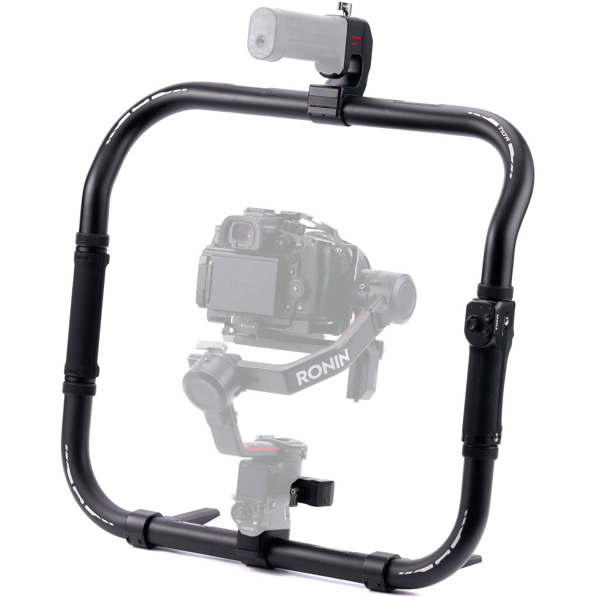 This DJI camera support system kit is constructed from durable magnesium aluminium alloy and offers improved stability.