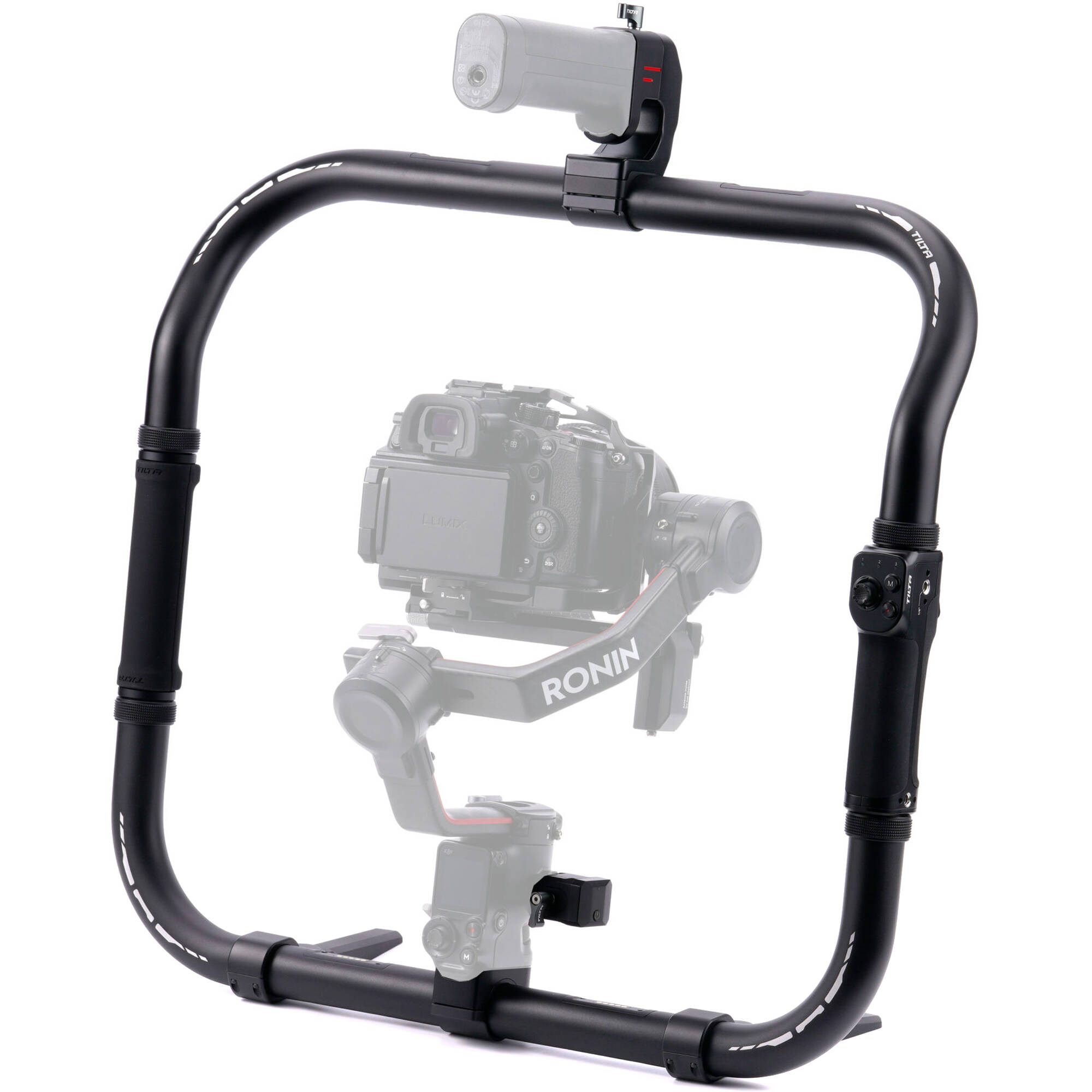 This DJI camera support system kit is constructed from durable magnesium aluminium alloy and offers improved stability.