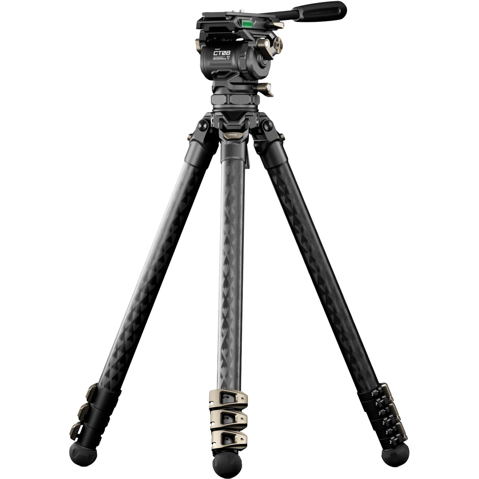 This tripod offers stability, precision, and flexibility, ensuring perfect balance, fluid movement, and robust support for diverse terrains.