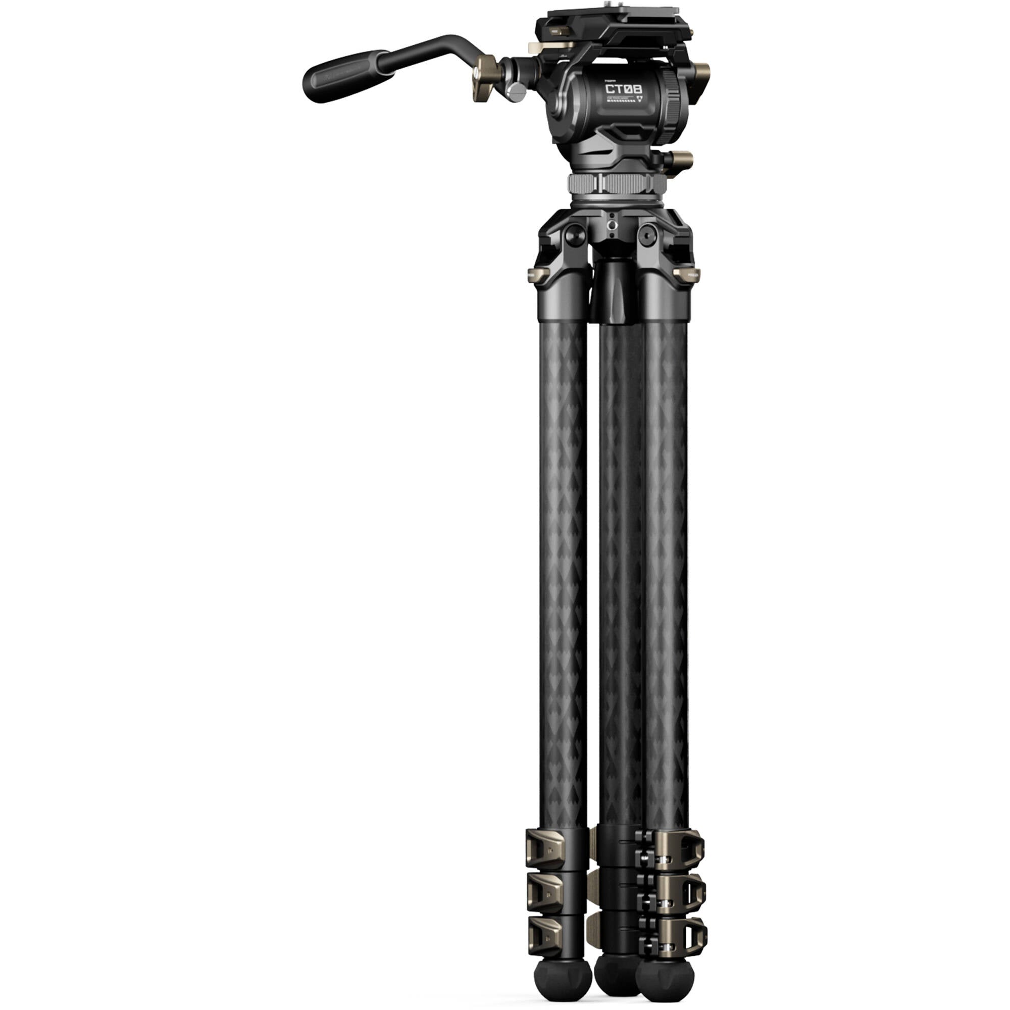 This tripod offers stability, precision, and flexibility, ensuring perfect balance, fluid movement, and robust support for diverse terrains.