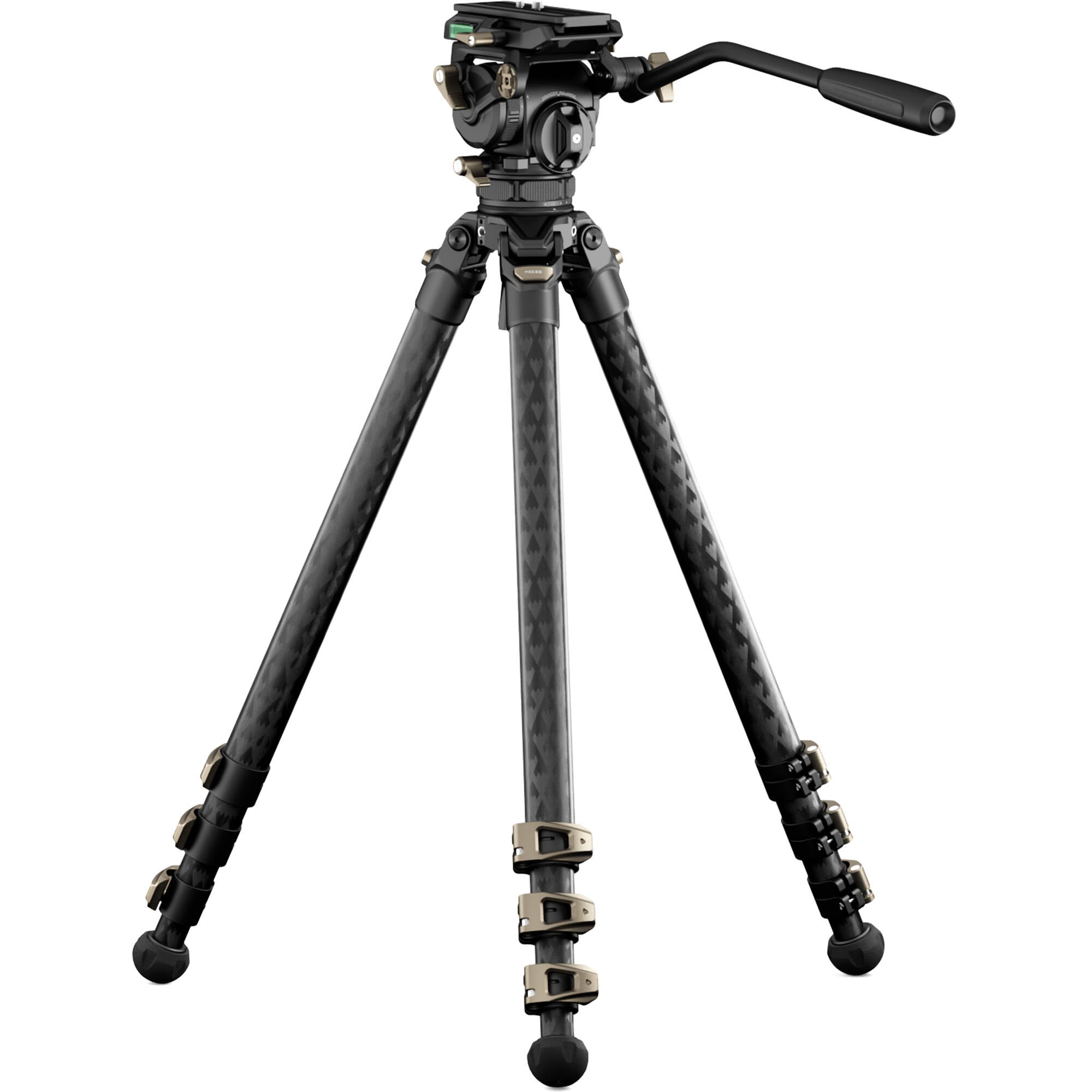 This tripod offers stability, precision, and flexibility, ensuring perfect balance, fluid movement, and robust support for diverse terrains.