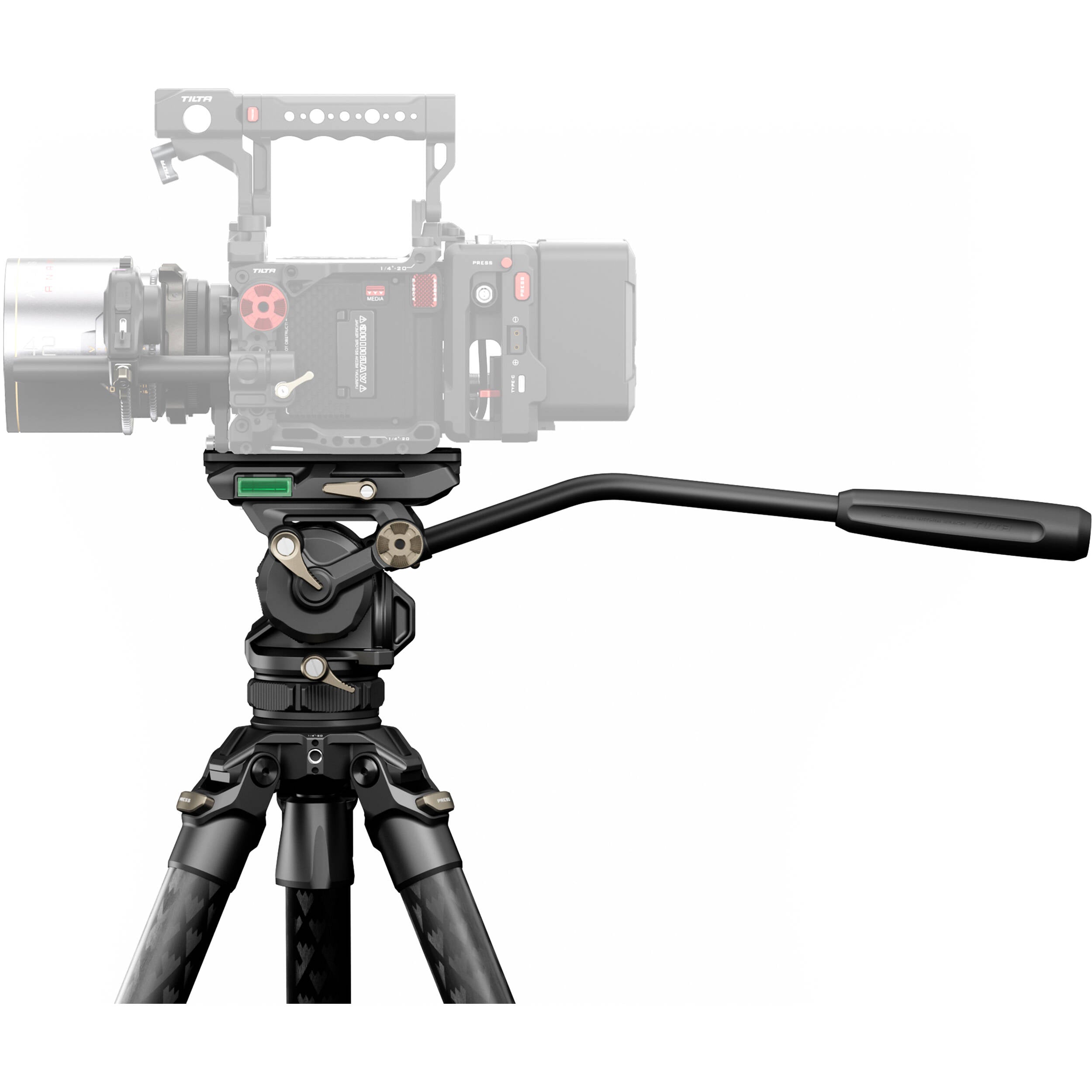This tripod offers stability, precision, and flexibility, ensuring perfect balance, fluid movement, and robust support for diverse terrains.