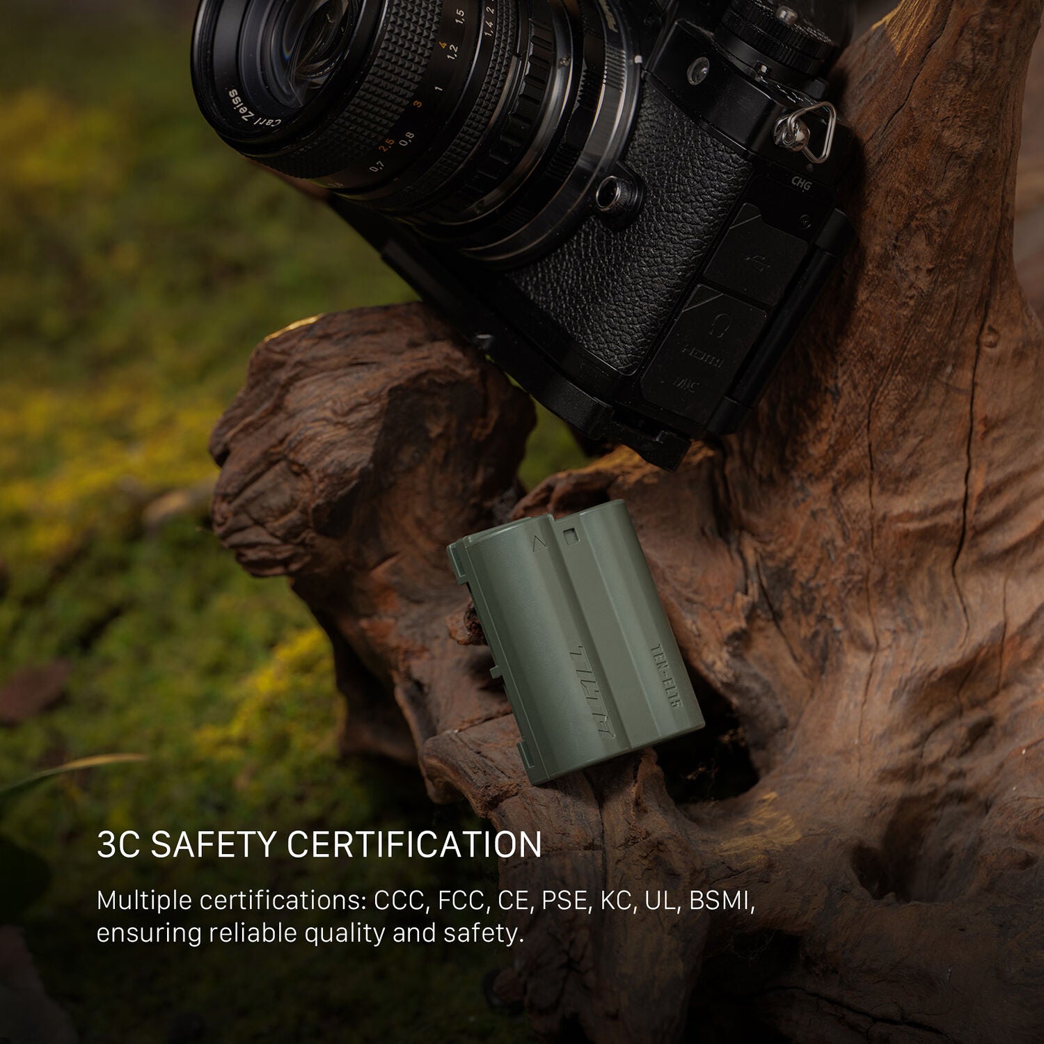 EN-EL15C USB-C rechargeable Nikon battery.