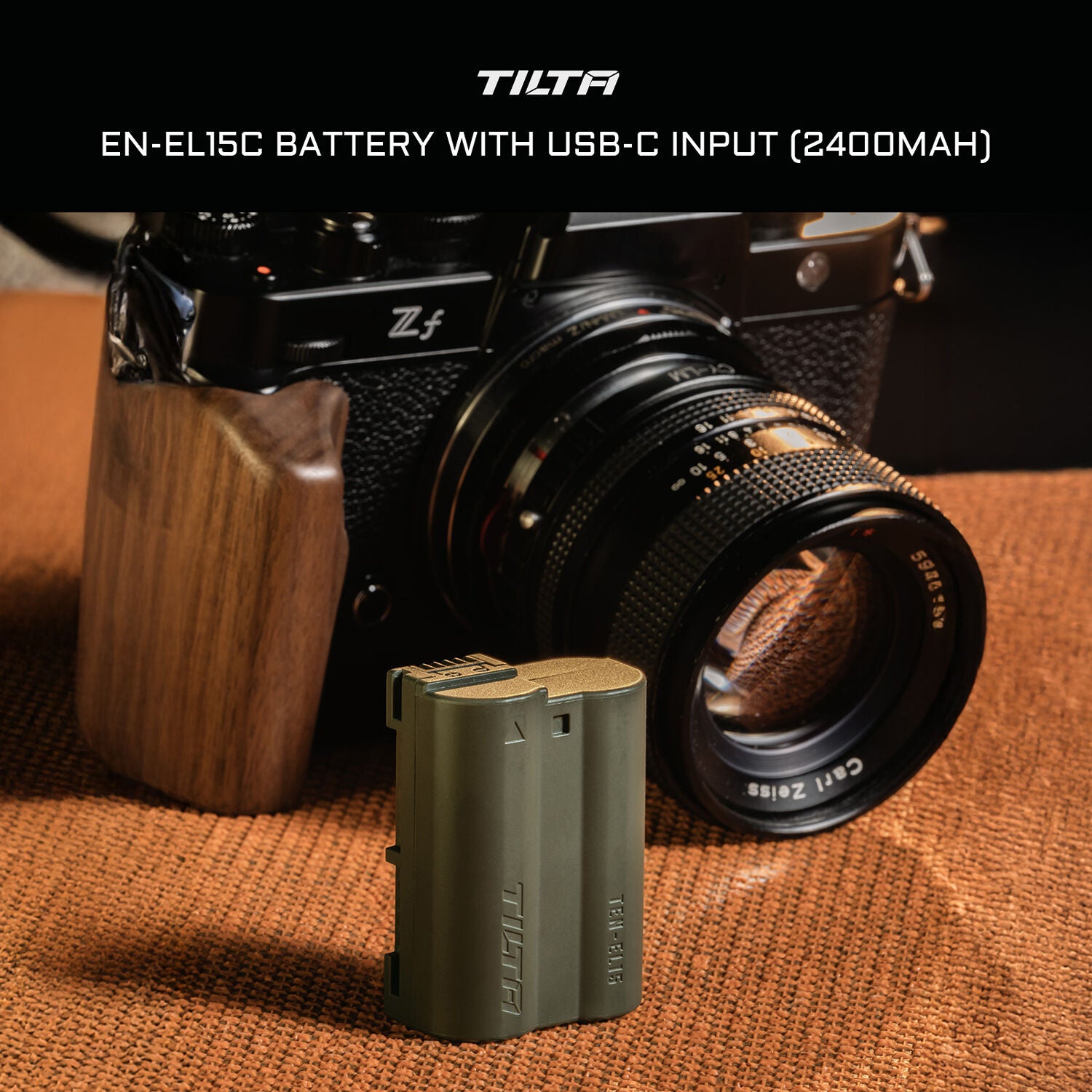 EN-EL15C USB-C rechargeable Nikon battery.