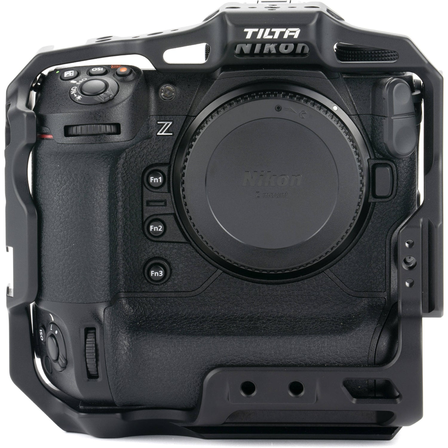 Protect your Nikon Z9 with Tilta's Full Camera Cage for secure mounting and accessory expansion.