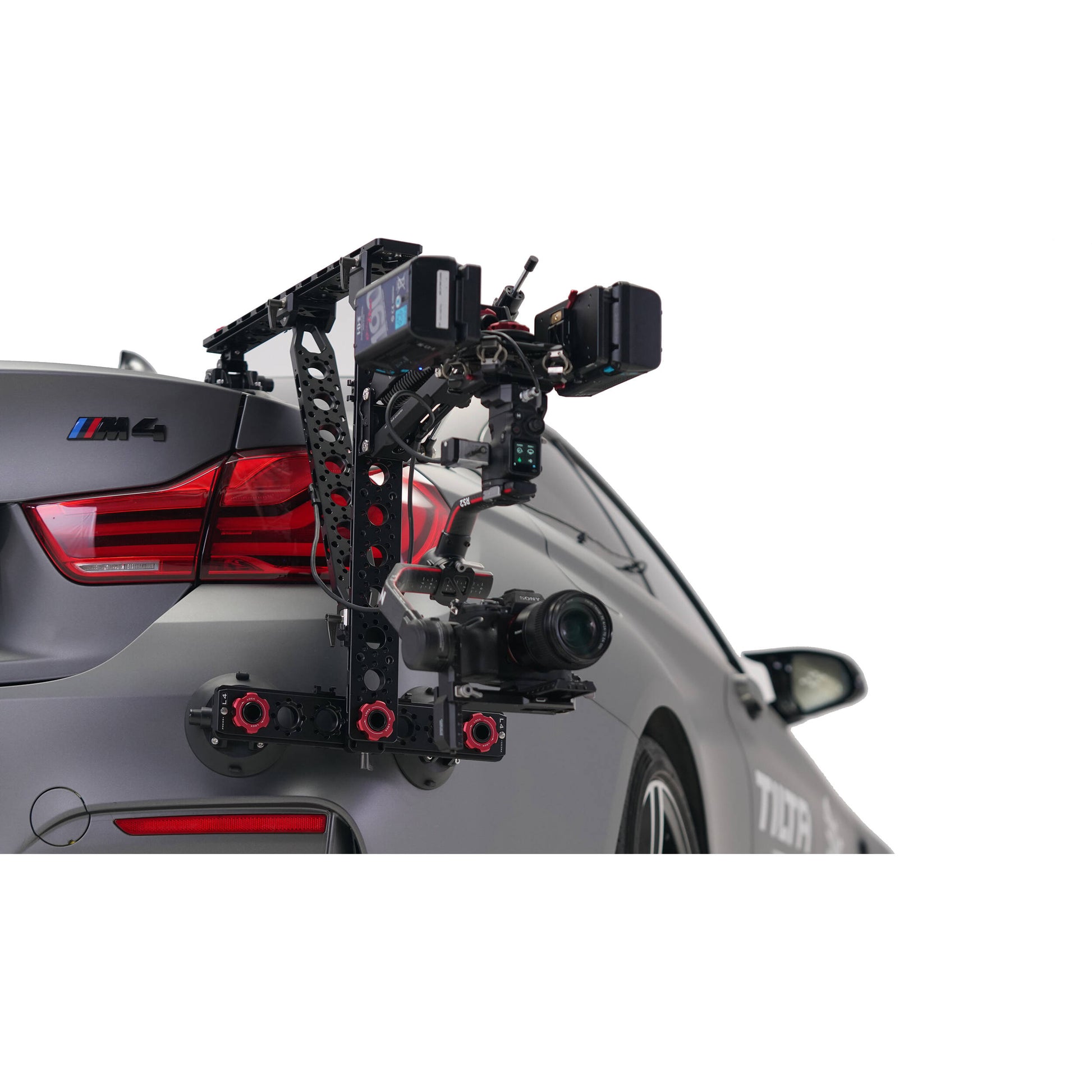 The Hydra Alien Car Mounting System offers lightweight, versatile, and stable solutions for dynamic car-mounted cinematography, supporting various cameras.