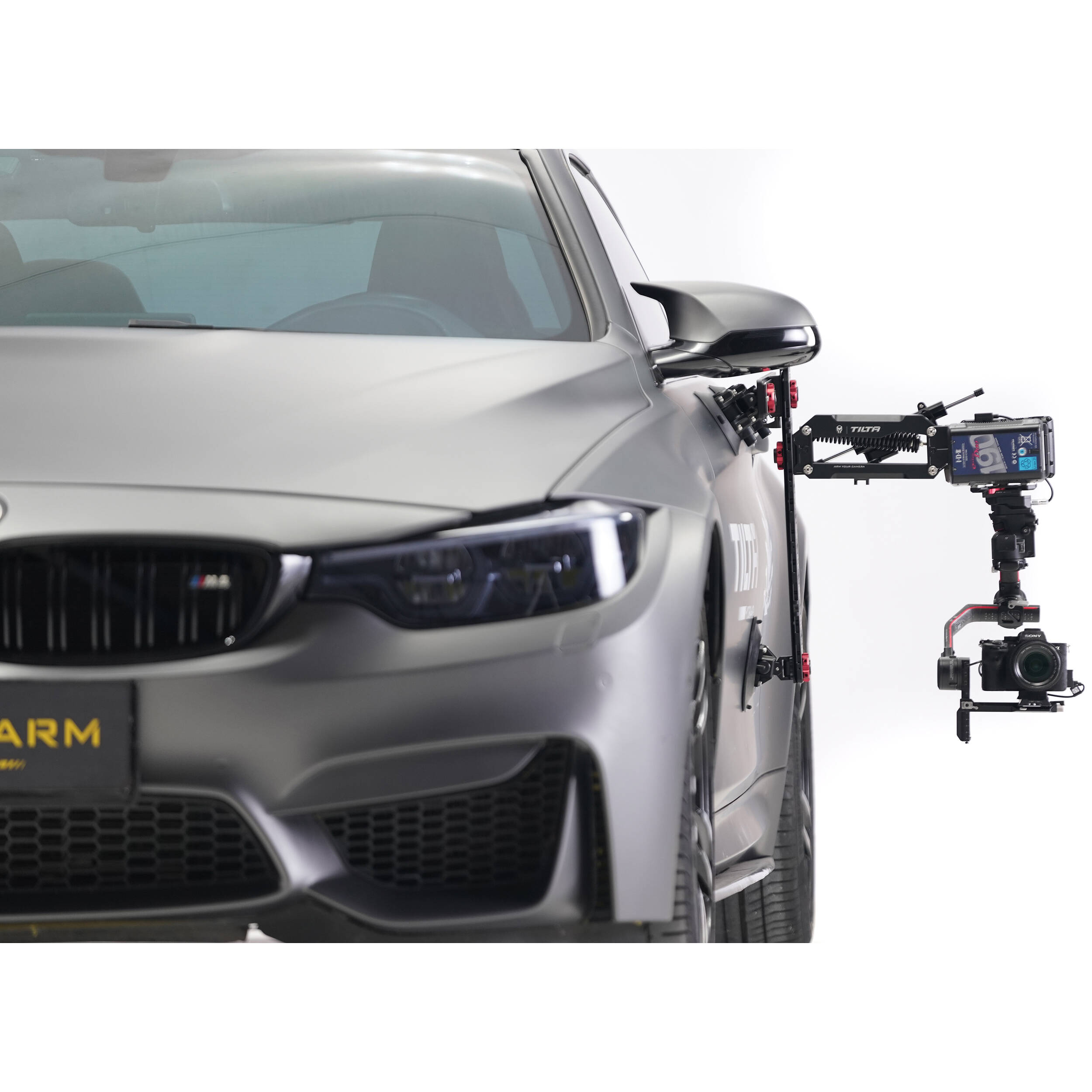 The Hydra Alien Car Mounting System offers lightweight, versatile, and stable solutions for dynamic car-mounted cinematography, supporting various cameras.