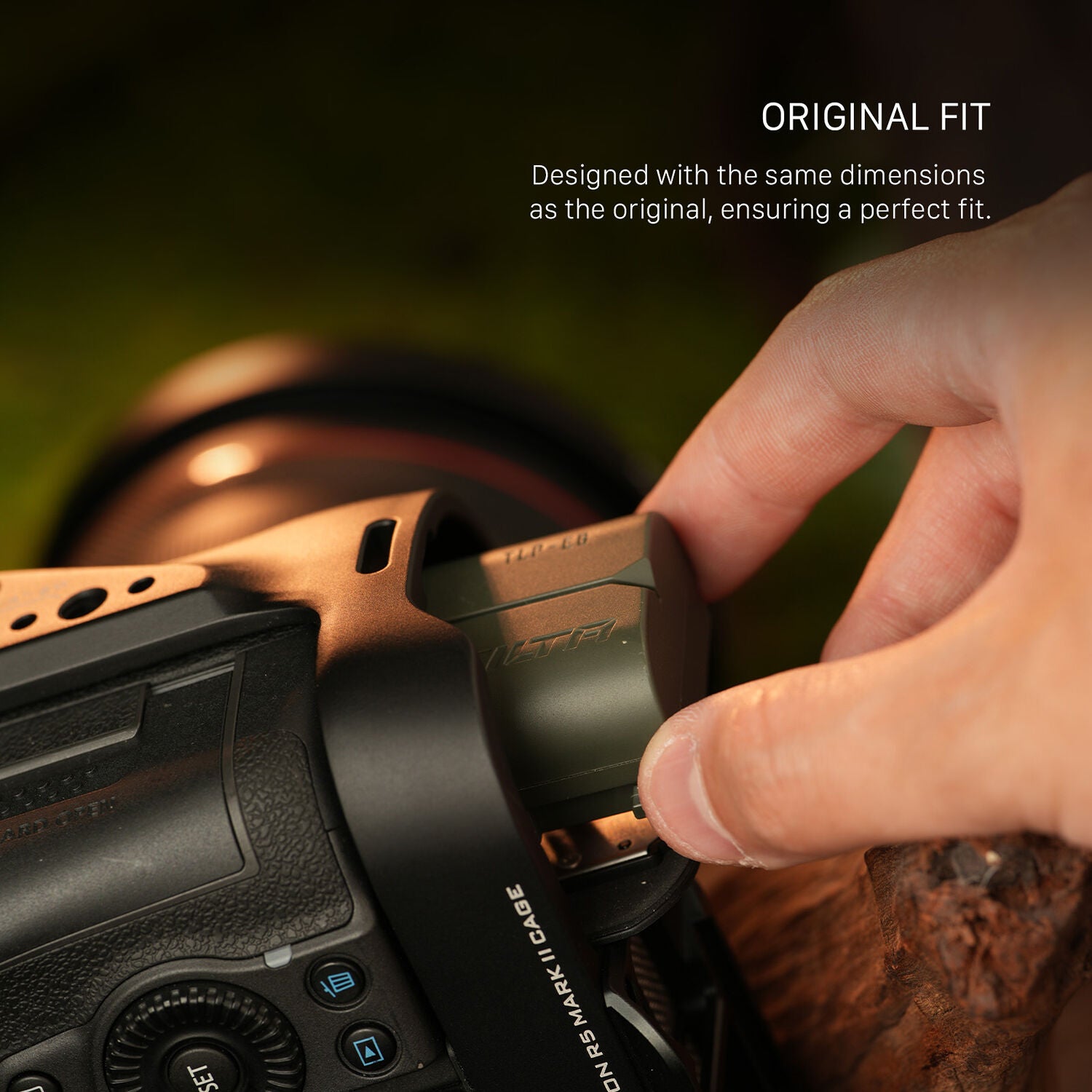 Tilta LP-E6P battery with USB-C port