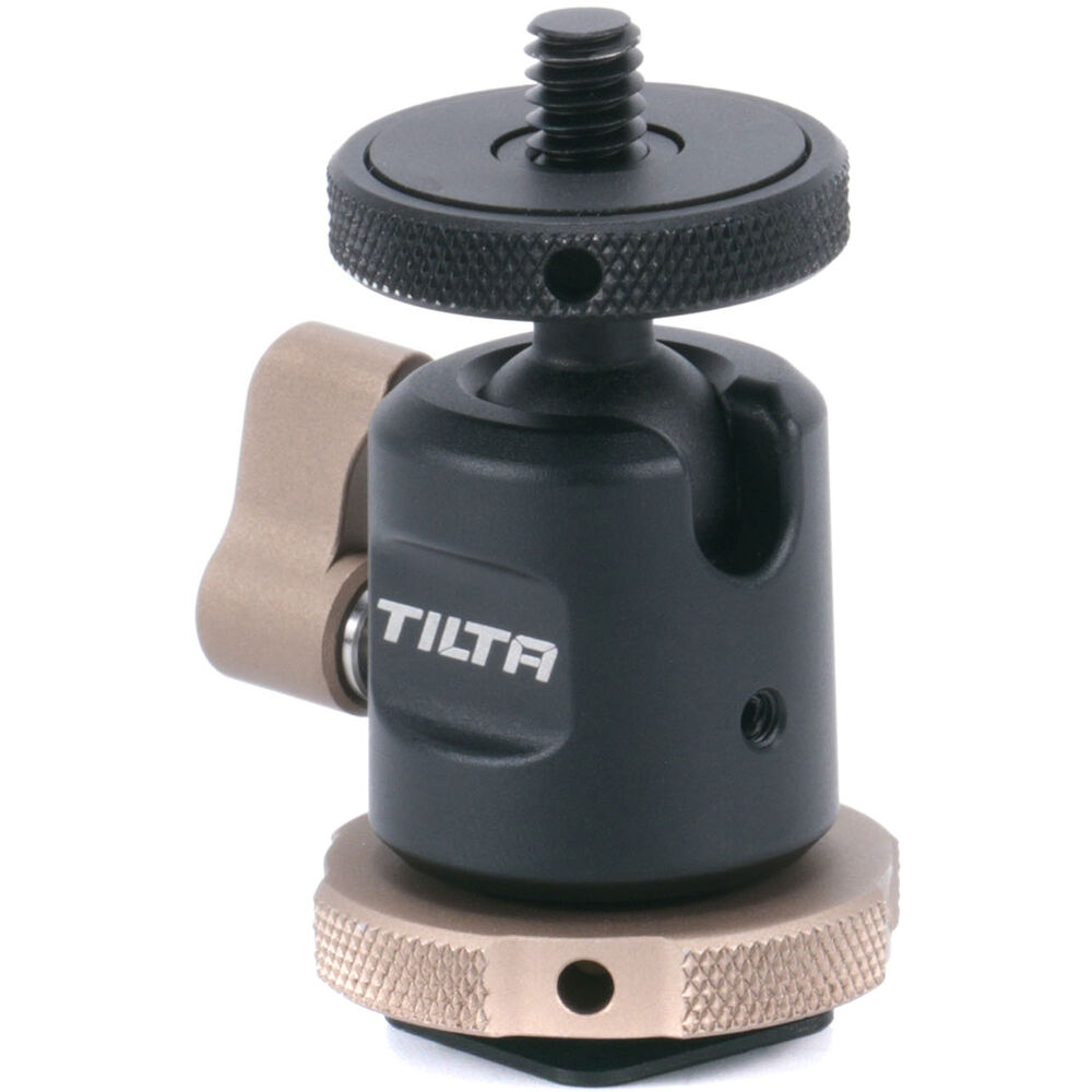 Tilta Mini Ball Head Mount for lights and monitors.