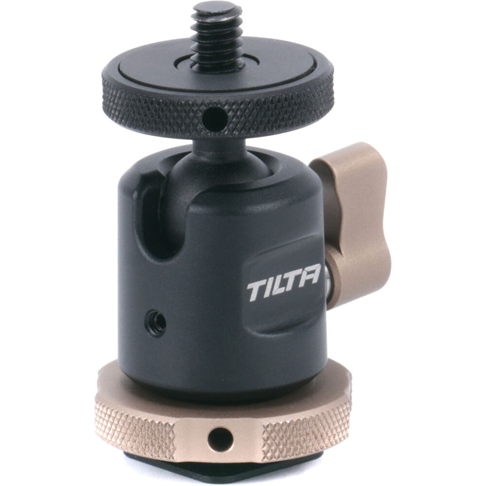 Tilta Mini Ball Head Mount for lights and monitors.