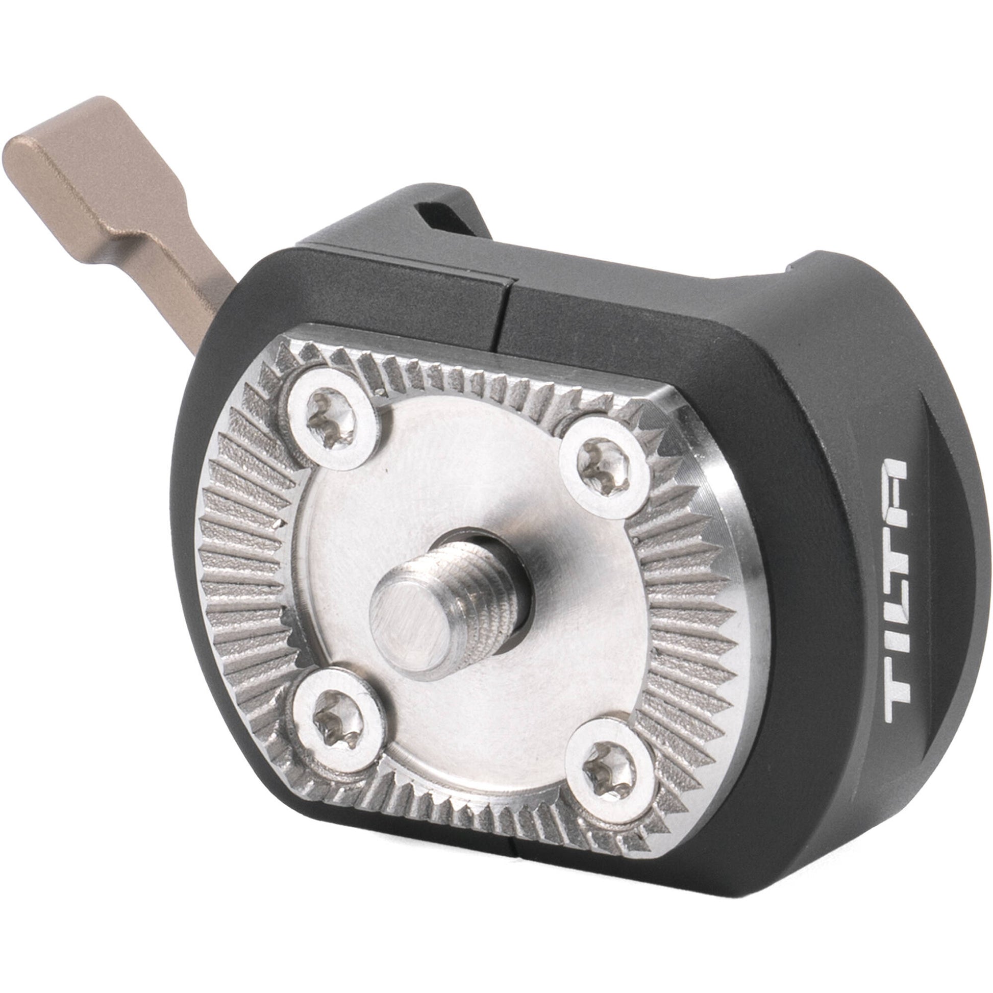 Use the NATO to Rosette Adaptor to securely attach side handles to your camera rig with stable connections.