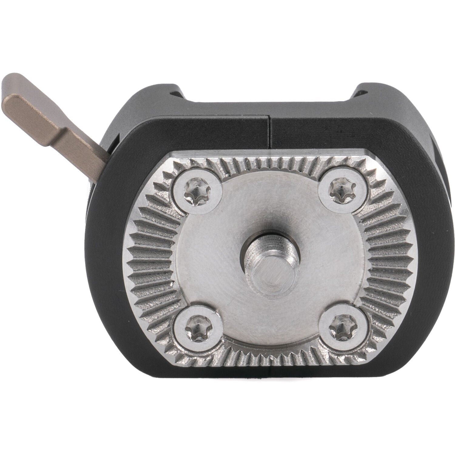 Use the NATO to Rosette Adaptor to securely attach side handles to your camera rig with stable connections.