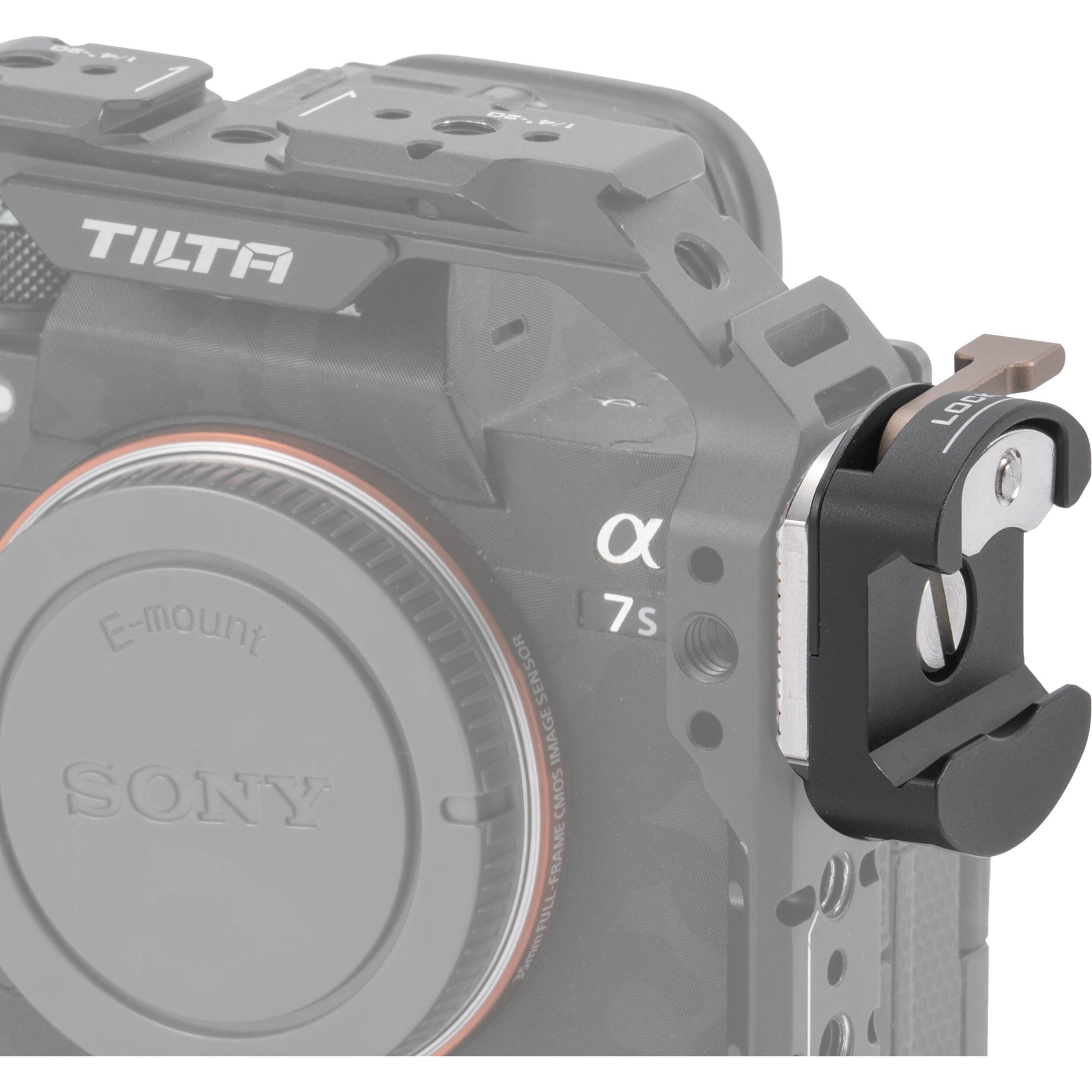Use the NATO to Rosette Adaptor to securely attach side handles to your camera rig with stable connections.