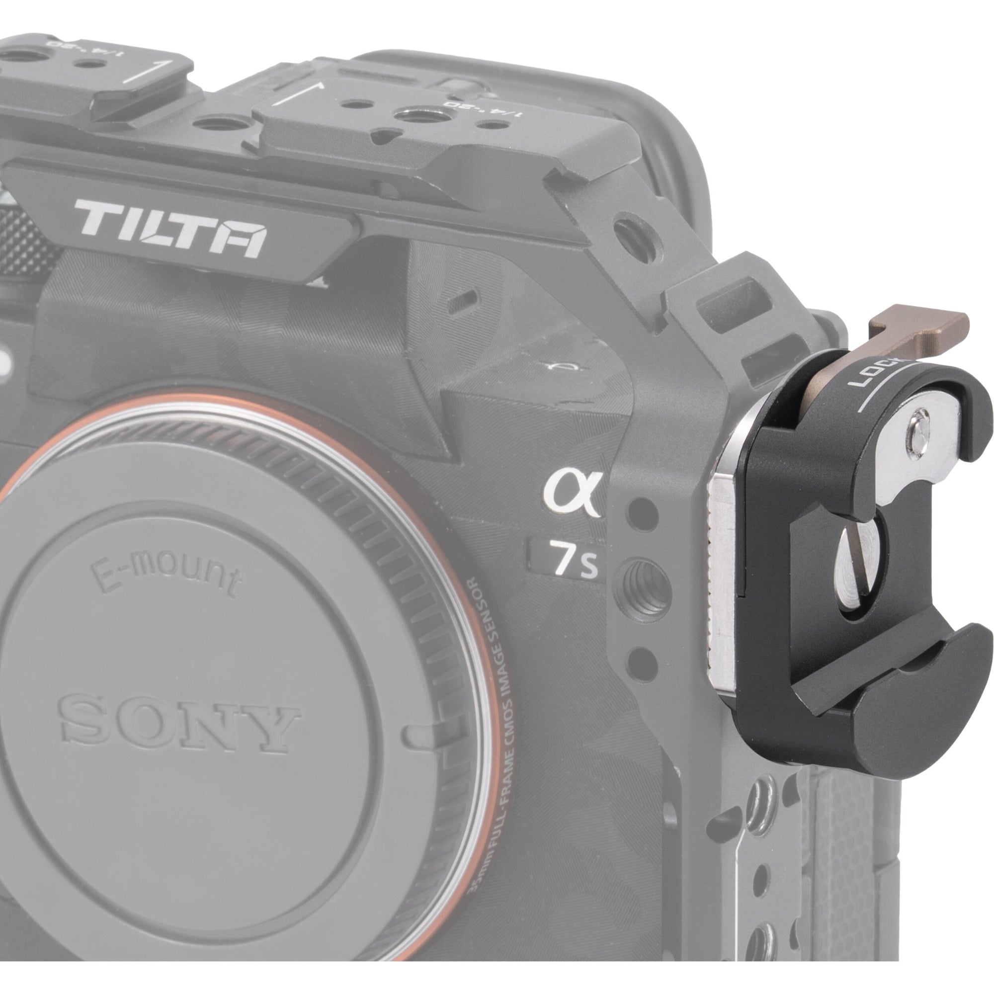 Use the NATO to Rosette Adaptor to securely attach side handles to your camera rig with stable connections.