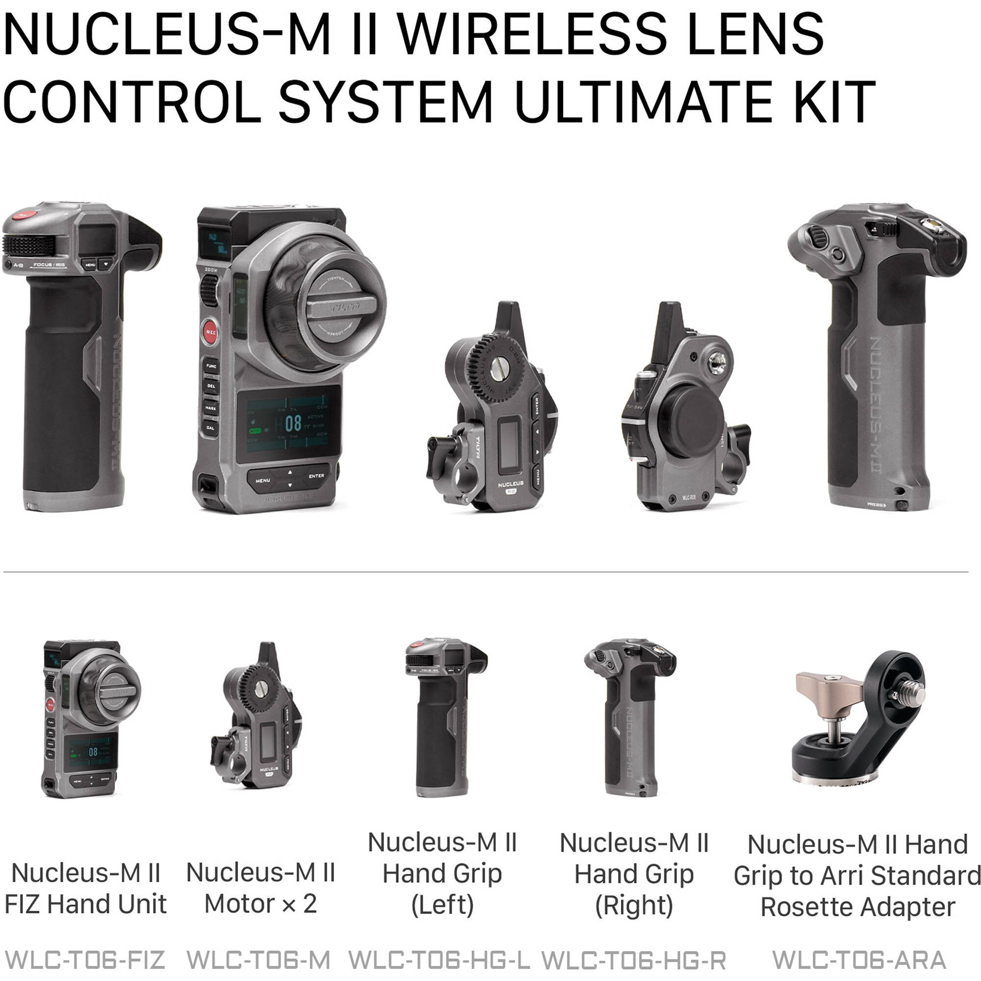 Nucleus-M II controlling ND filter on matte box.