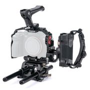 A camera cage kit that perfectly fits your Sony a7 IV mirrorless camera and allows you to protect, transport, power and add accessories effortlessly.