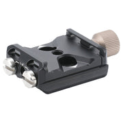 Tilta Universal Arca Quick‑Release Baseplate in black with dovetail plate and Arca‑Swiss compatible clamp.
