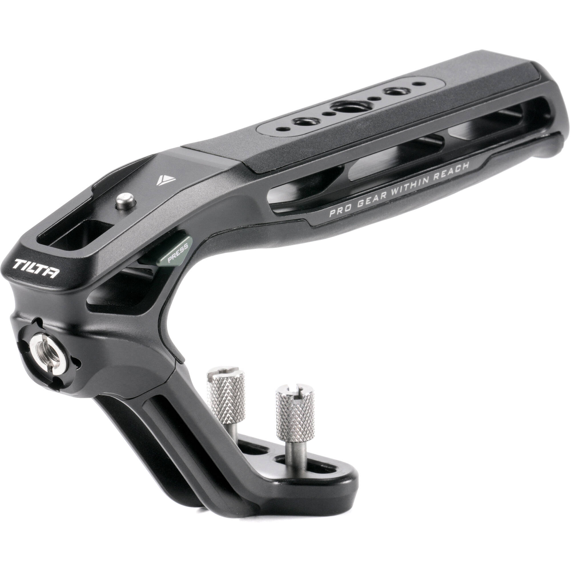 A top handle perfect for adding accessories to your camera cage and that easily adapts to multiple photography scenarios. 
