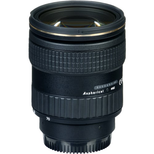 Tokina AT-X 24–70mm f/2.8 Pro FX standard zoom lens for Canon EF, ideal for portraits, events, and landscapes.