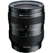 Tokina SZ 33mm f/1.2 prime lens for Fujifilm X, ideal for portraits, low-light, and cinematic photography.