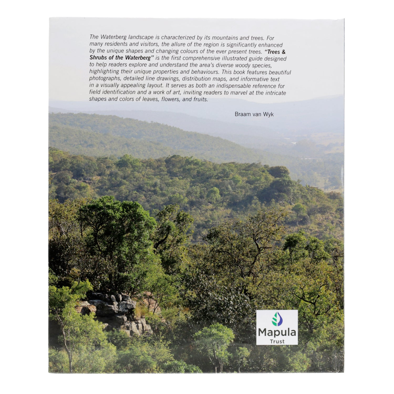 Trees and Shrubs of the Waterberg is a comprehensive book showcasing 317 species with vivid visuals and expert details, perfect for nature enthusiasts.