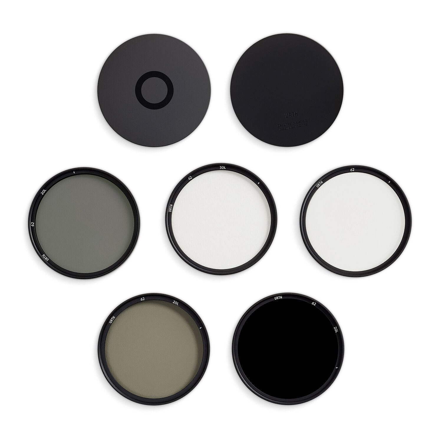 Urth Magnetic Essentials Filter Kit Plus+ with high-quality magnetic filters for photography and videography.