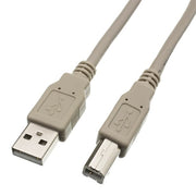 Compatible with both PC and Mac, this USB a male to USB b male printer cable features plug-and-play and is easy to use and has excellent connectivity, thanks to the gold flash contacts that will perform reliably for many years. 