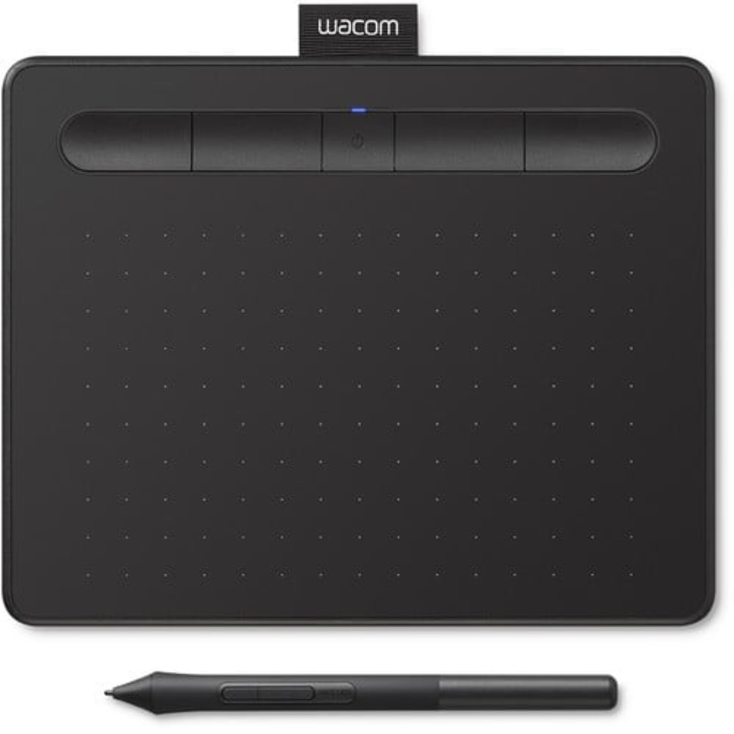 The small Wacom Intuos Bluetooth Creative Pen Tablet in black is built to bring your wildest ideas to life.