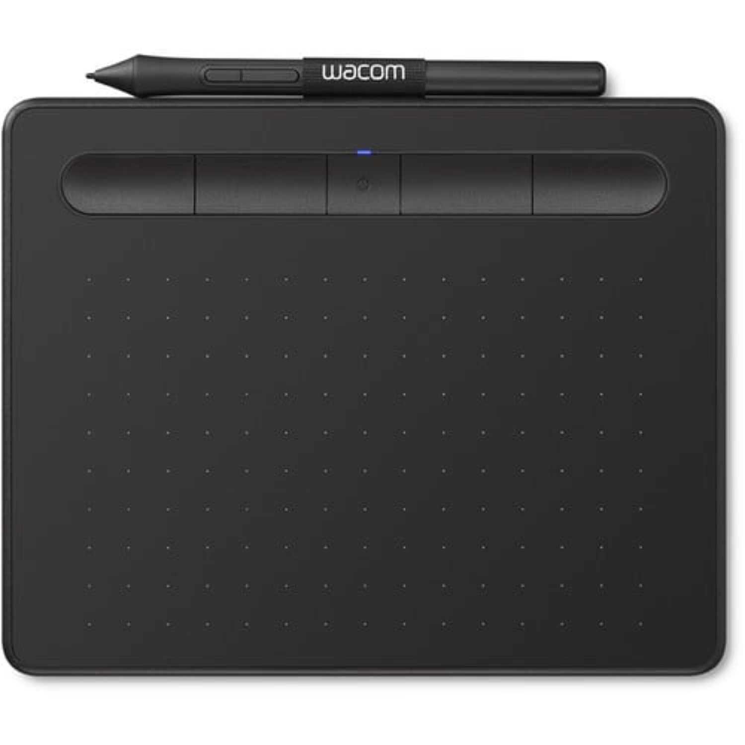 The small Wacom Intuos Bluetooth Creative Pen Tablet in black is built to bring your wildest ideas to life.