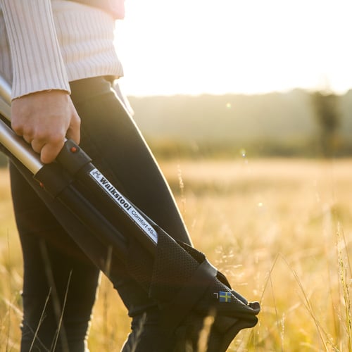 Comfortably sit for extended periods with the Walkstool Comfort 45, a lightweight folding chair for travelling photographers.