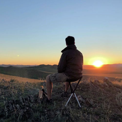 The comfortable, compact and ergonomically designed Walkstool 55 is available online and in store from Outdoorphoto.