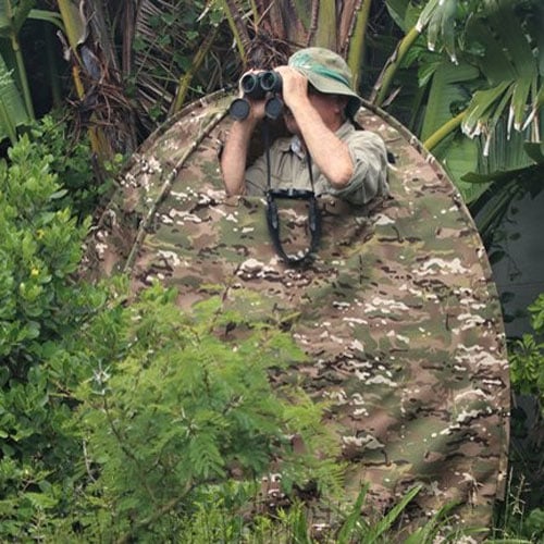 Wildhide Batis Dome Hide for discreet and portable wildlife photography concealment.