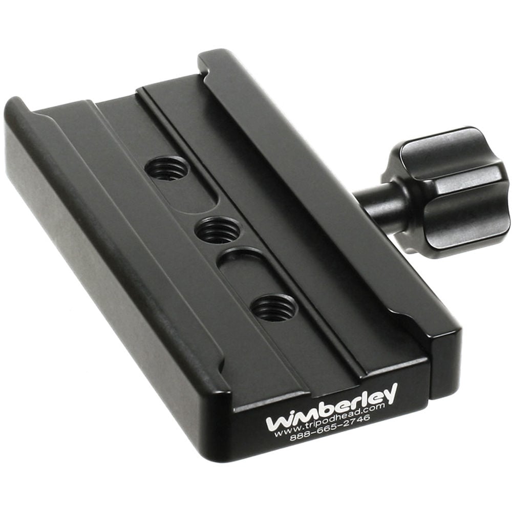 A robust clamp designed to last. Constructed with one of the most substantial series of aluminium. Compatible with any tripod head using a 3/8"-16 screw.