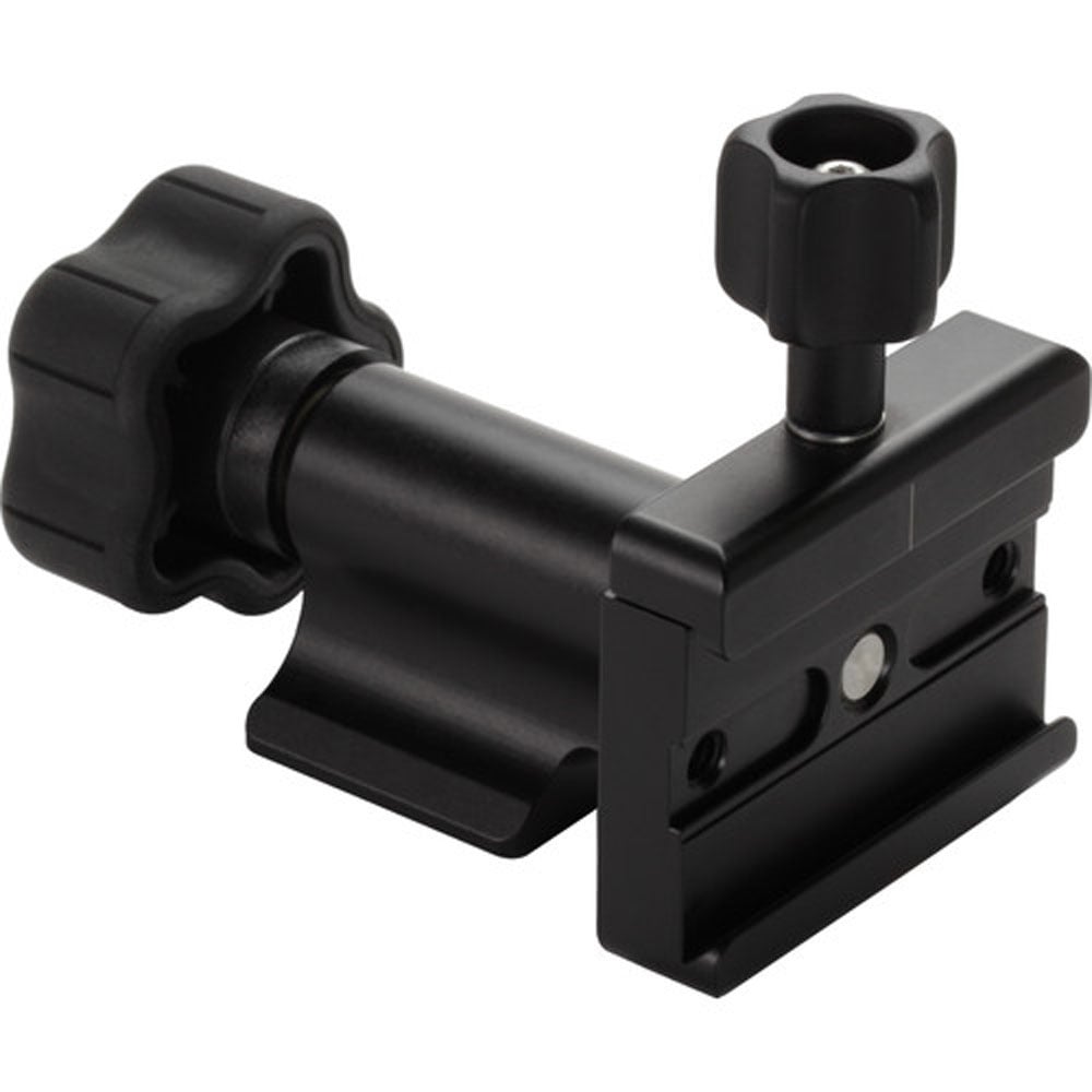 Wimberley MH‑100 mono‑gimbal head in black with swiveling base and support arm for long telephoto lenses.