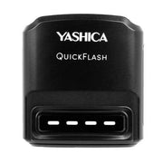 YASHICA QuickFlash Mini, compact USB-C camera flash with 5400K–6500K light.
