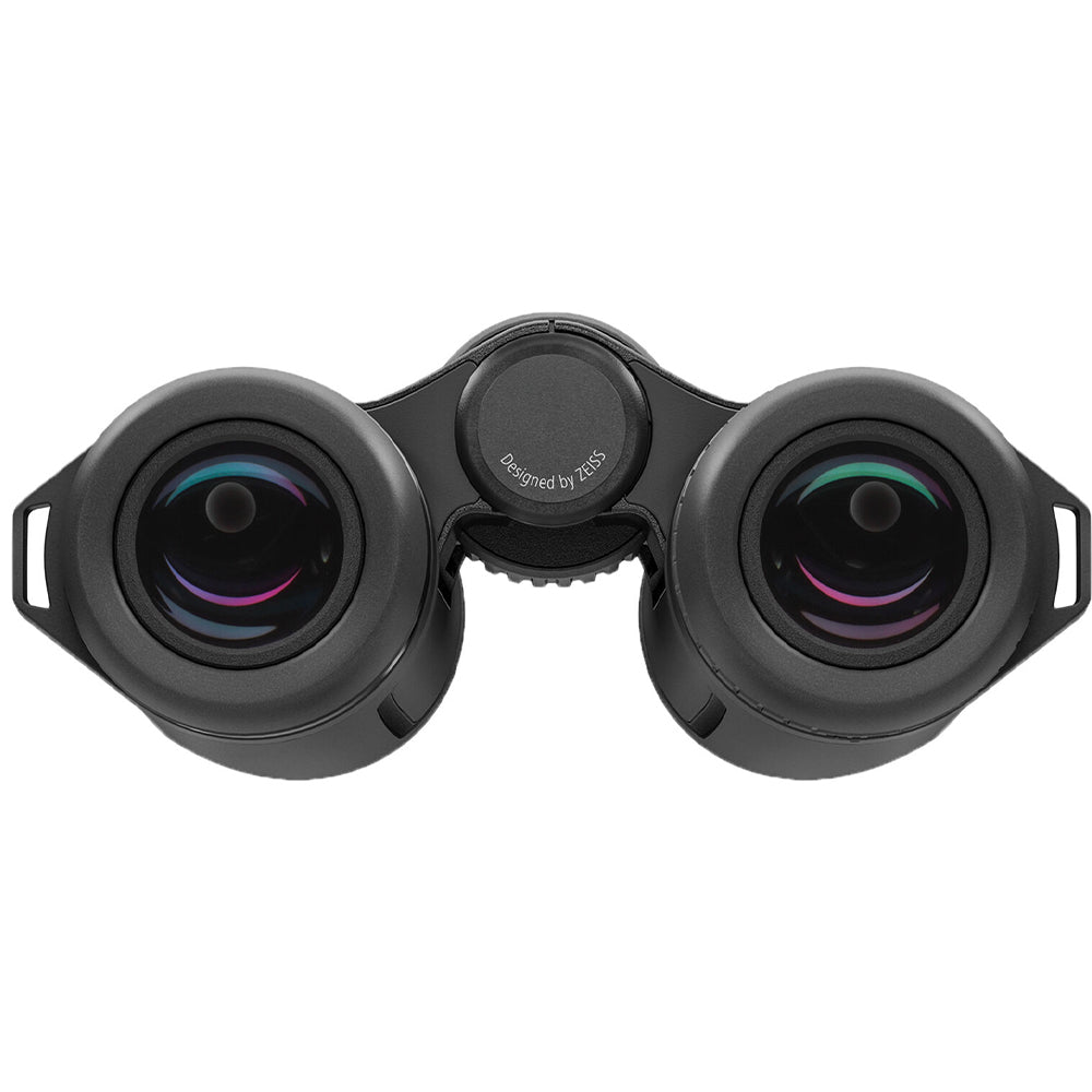 Zeiss 10x40 SFL binoculars with UHD optics, fast focus, wide view, and weatherproof design.